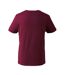 Anthem Mens Organic T-Shirt (Burgundy) - UTPC4295-2