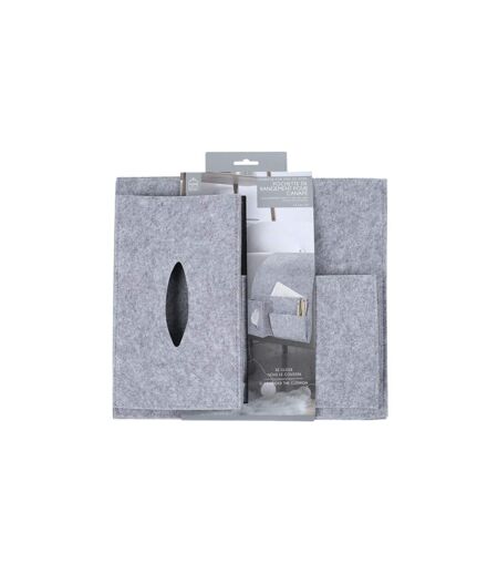 Pochette de Rangement Canapé 24cm Gris