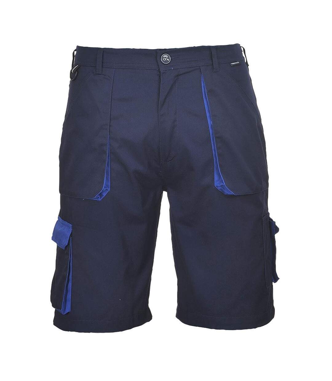 Mens texo contrast shorts navy Portwest-1