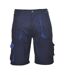 Portwest Mens Texo Contrast Shorts (Navy)