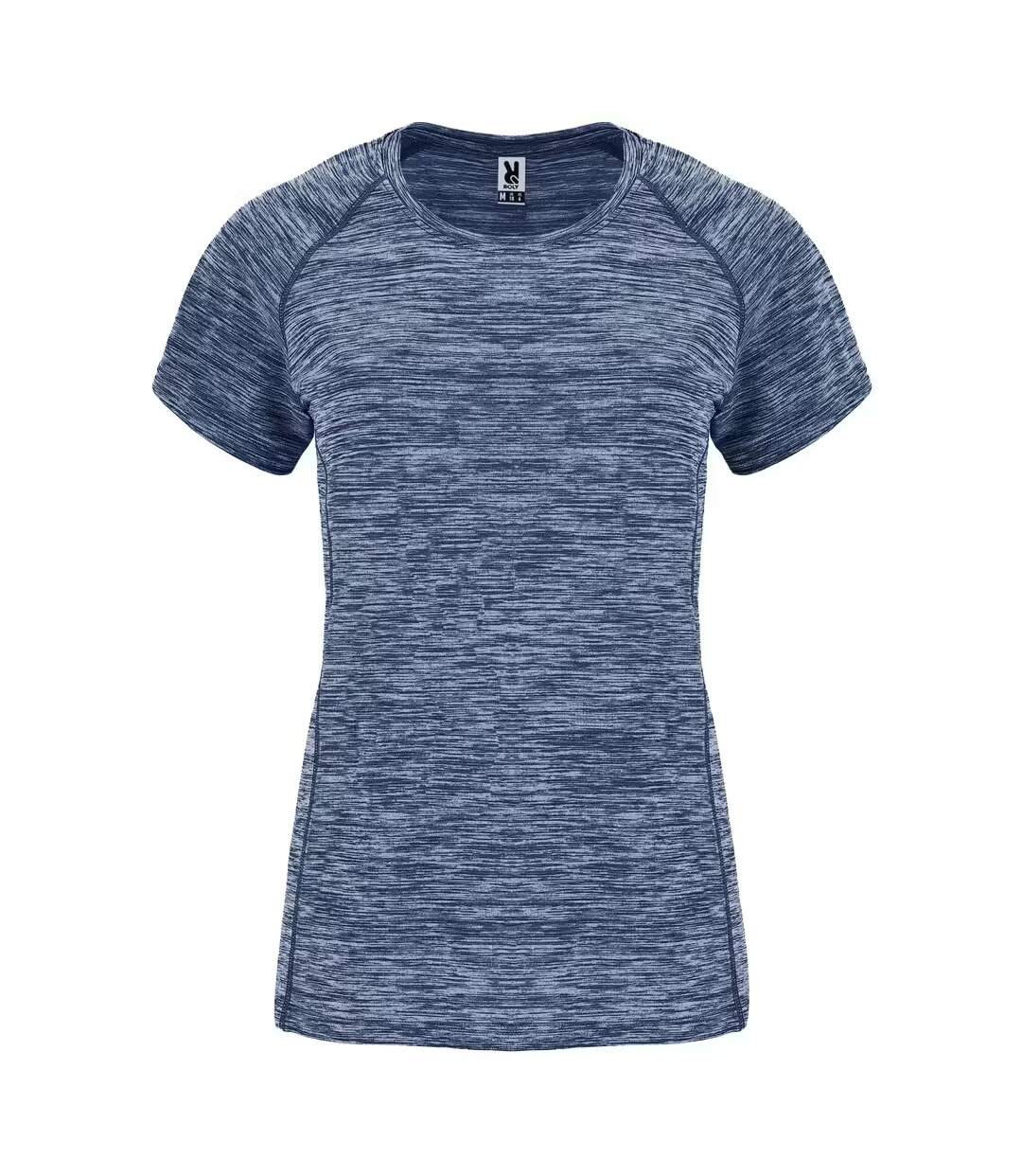 T-shirt Austin Femme Bleu Marine Chiné Bleu Roly-1
