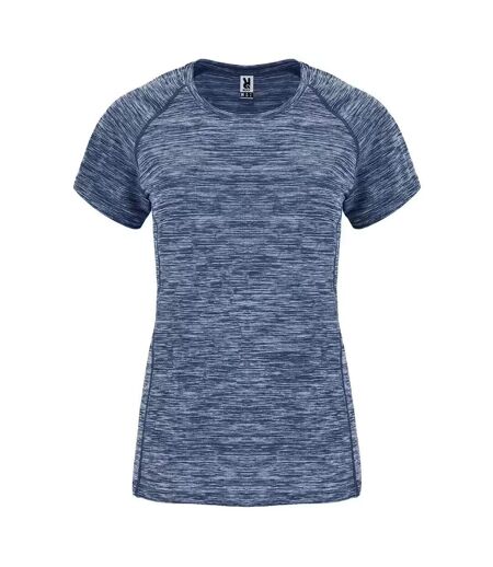 T-shirt Austin Femme Bleu Marine Chiné Bleu Roly