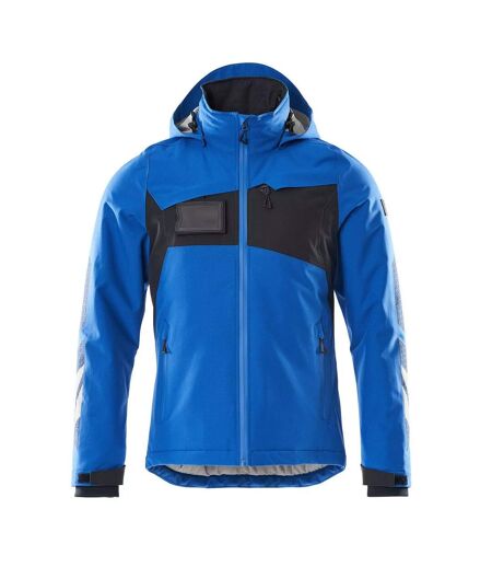 Mens Accelerate Cli Jacket Azure Blue Dark Navy Mascot