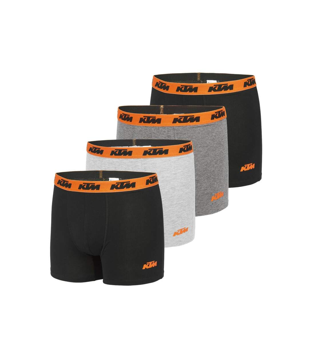 Lot de 4 boxers en coton homme Ktm