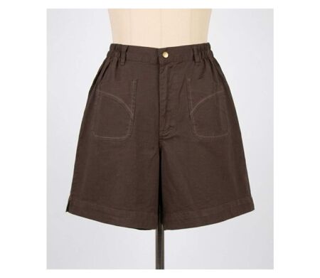Short en coton stretch Femme MAYFLOWER MEKNES SE8033 : l'alliance du confort et du style ajustable