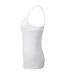 TriDri Womens/Ladies Seamless 3D Fit Sculpt Vest (White)