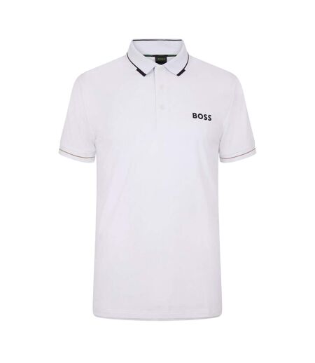 Polo Paul Homme Blanc Cassé Boss