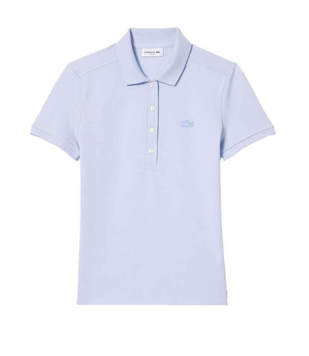 Polo Femme Bleu Lacoste