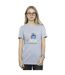 Disney Femmes/Les femmes Lilo & Stitch Reading A Book Cotton Boyfriend T-Shirt (Gris sportif) - UTBI30078-2