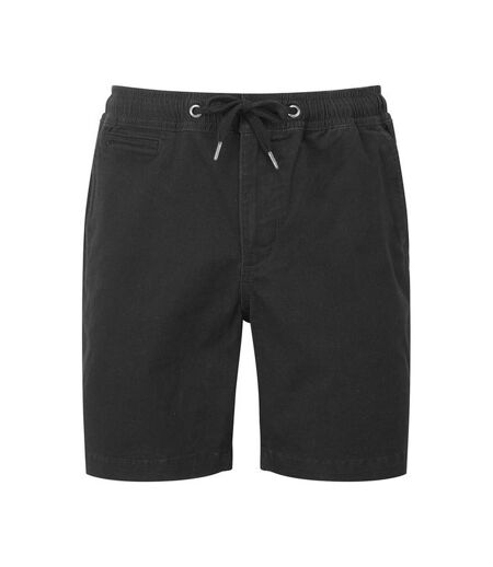 Wombat Mens Chino Drawstring Shorts (Black) - UTRW8848