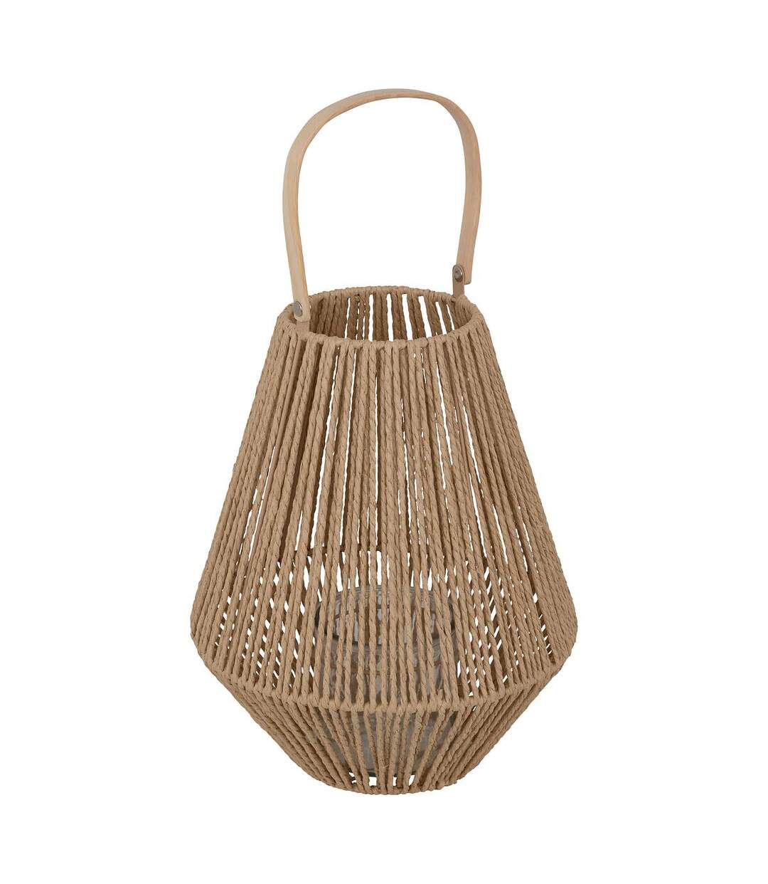 Lanterne Avec Poignée Ross 31cm Naturel-1