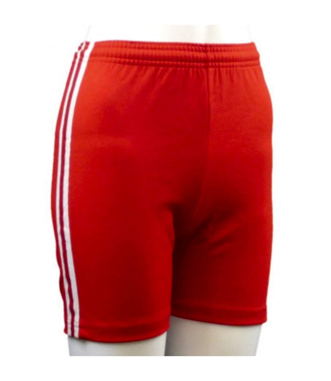 Short femme rouge écarlate / blanc Carta Sport