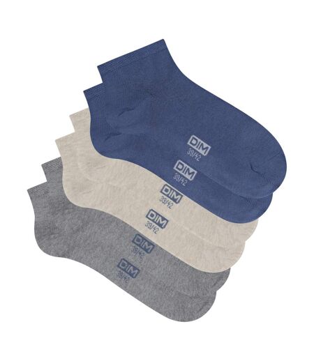 Lot de 3 Paires de Socquettes Courtes Basique Coton