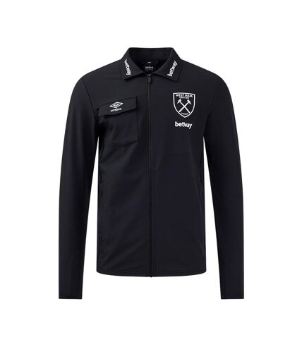 Mens 24/25 west ham united fc presentation jacket black Umbro