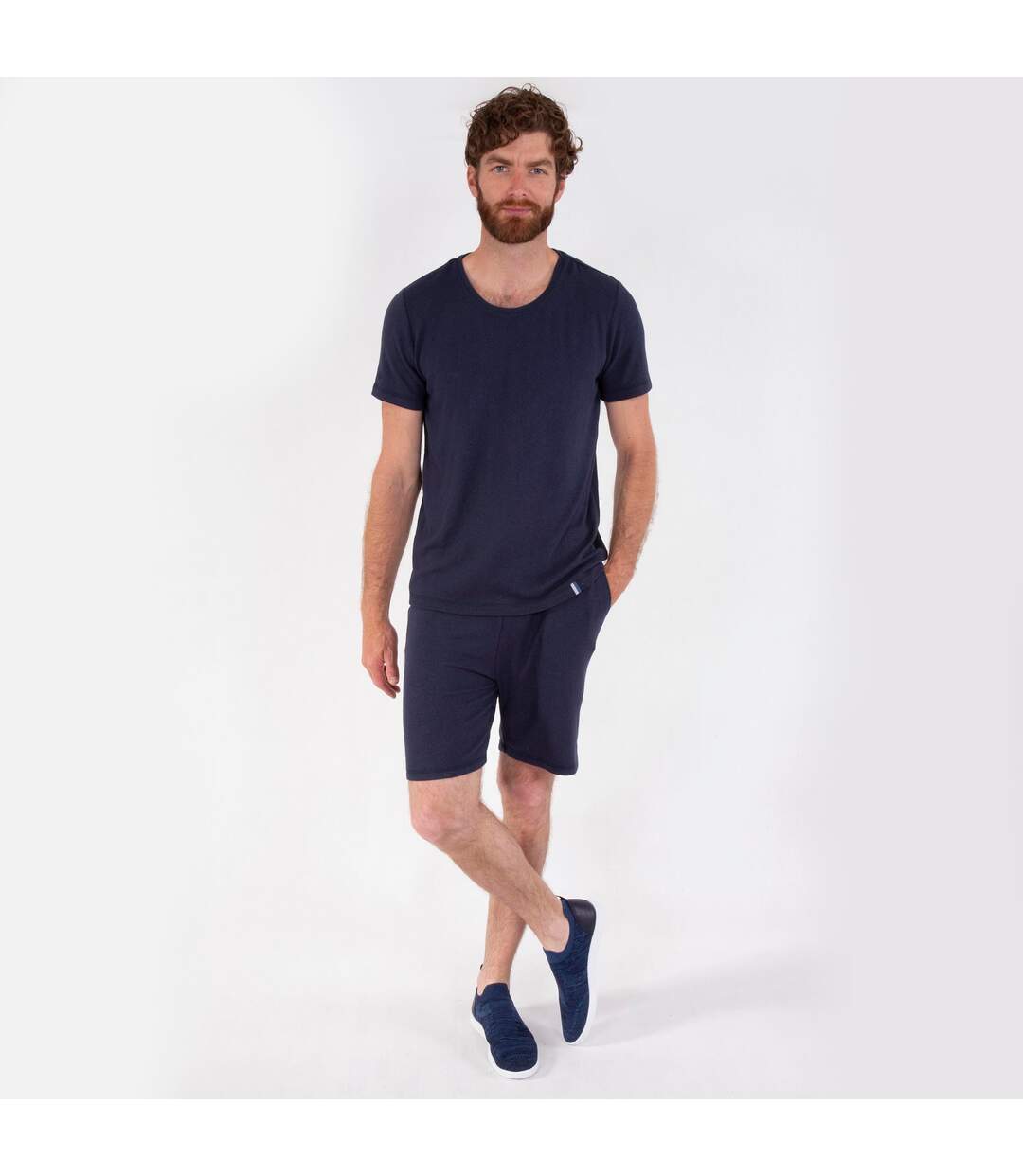Isotoner Shorts Homewear homme vêtements d'intérieur, matière ultra-douce et respirante-4