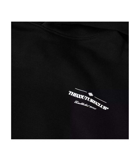 Mens Copyright Pullover Hoodie Black Couture Club