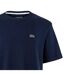 T-shirt Motif/style Quadrillage Homme Bleu Marine Lacoste-2