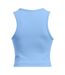 Womens/ladies Seamless Tank Top Blue Under Armour-3