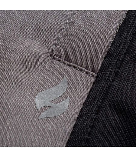 Men's Hybrid Fleece Lined Jacket Full Zip | Insulated Waterproof Coat