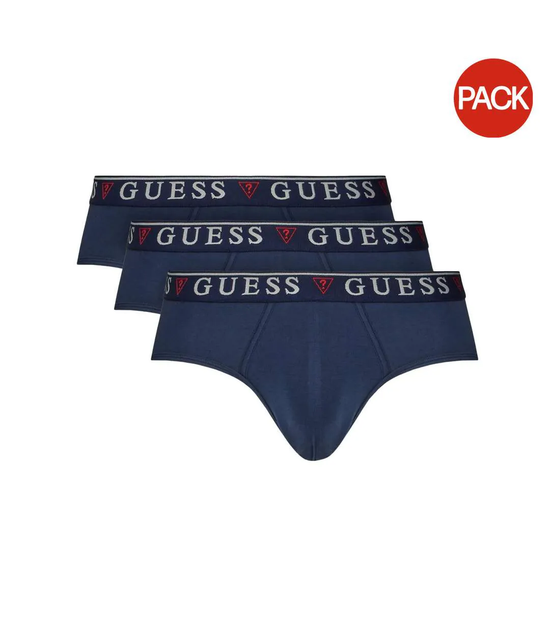 Slips Motif/style Logo Homme Bleu Guess-2