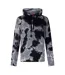 Mens Crane Tie Dye Hoodie Black Diesel-1