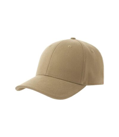 Unisex Adult Liberty Sandwich 6 Panel Sustainable Cap Khaki Atlantis
