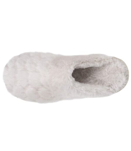 Isotoner Chaussons Mules femme chat fantaisie confort moelleux