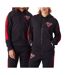 Sweat noir/rouge mixte new era script - l-3