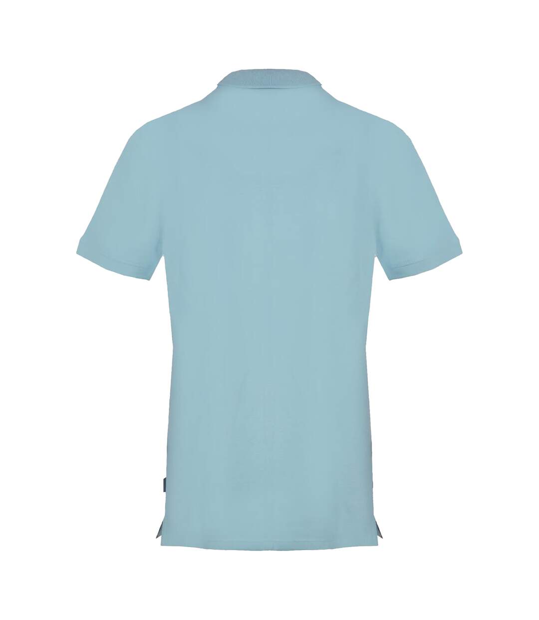 Mens Cotton Polo Shirt Blue Cielo Aquascutum-2