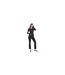Pantalon Cloche Essential Femme Noir Obsidien Skims-1