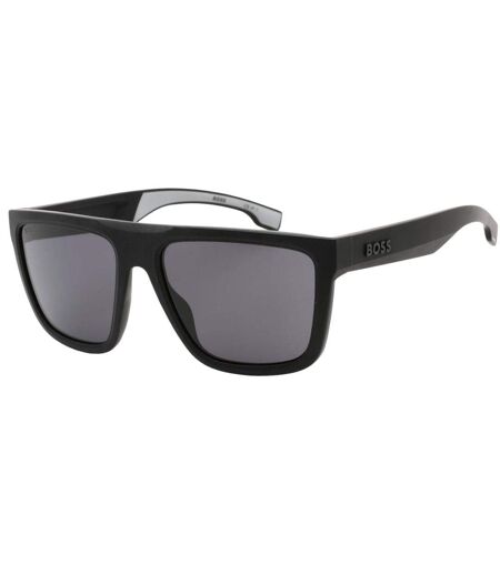 Lunettes De Soleil Motif/style Uni Taille Unique Noir Gris Hugo Boss