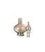 Vase Bouchon Fiole en Verre Jo 38cm Beige-2