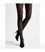 Shine Collants 1 Paire Femme Noir Opaque Silky-1