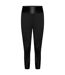 Womens/ladies born to shine recycled lightweight 3/4 leggings black Dare 2B