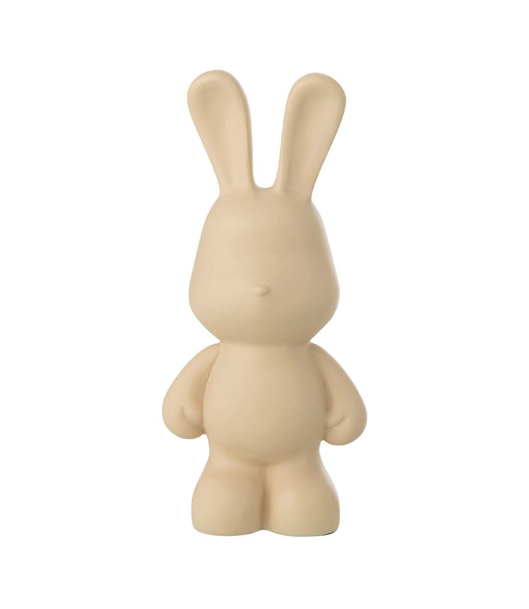 Statuette Lapin en Résine Eddy 36cm Beige-1