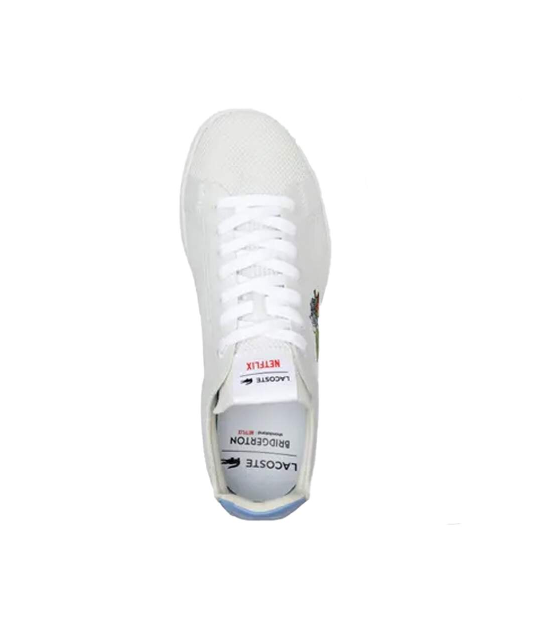 Womens/ladies carnaby trainers blue Lacoste-4
