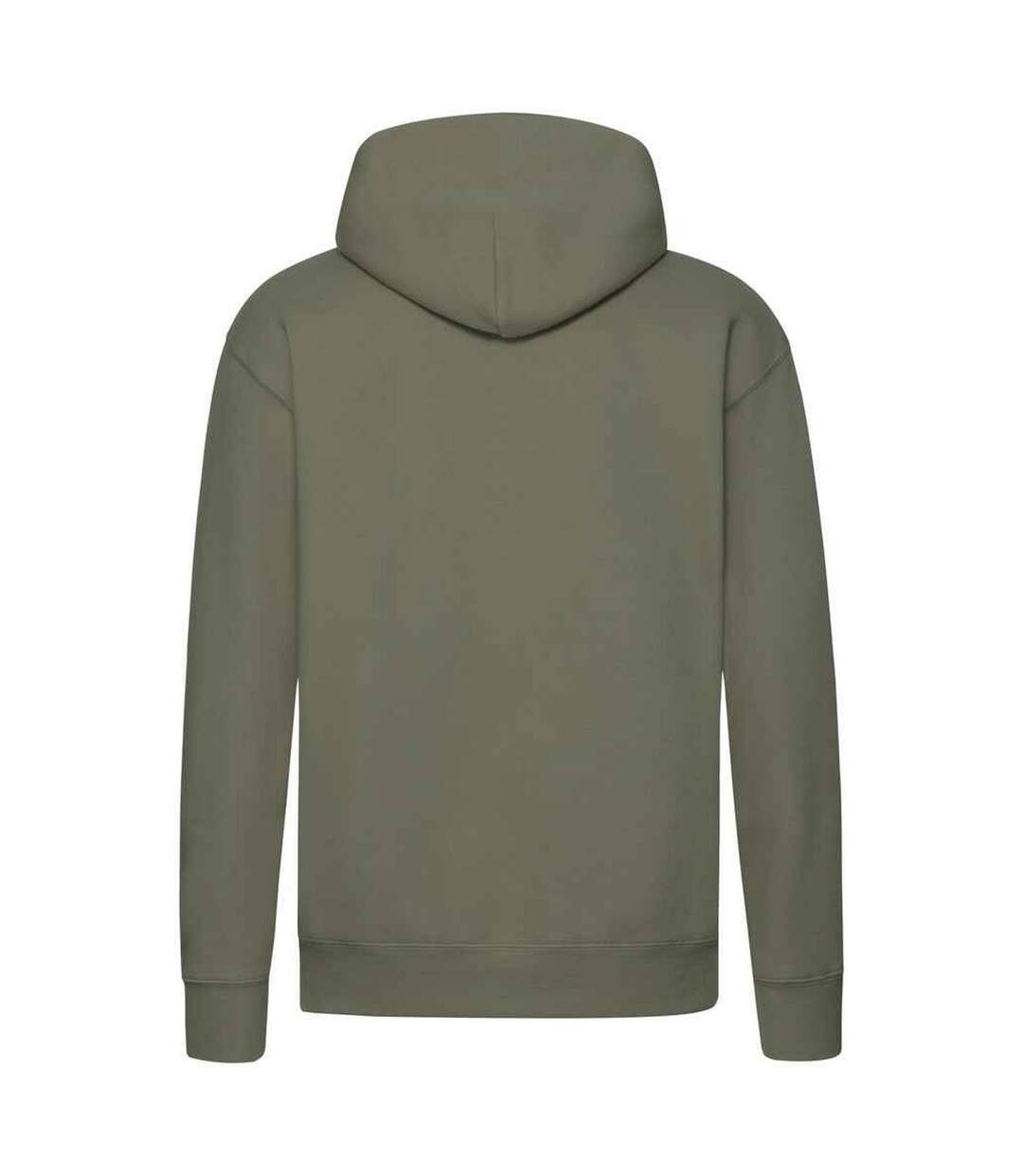 Sweat à capuche premium homme olive classique Fruit of the Loom