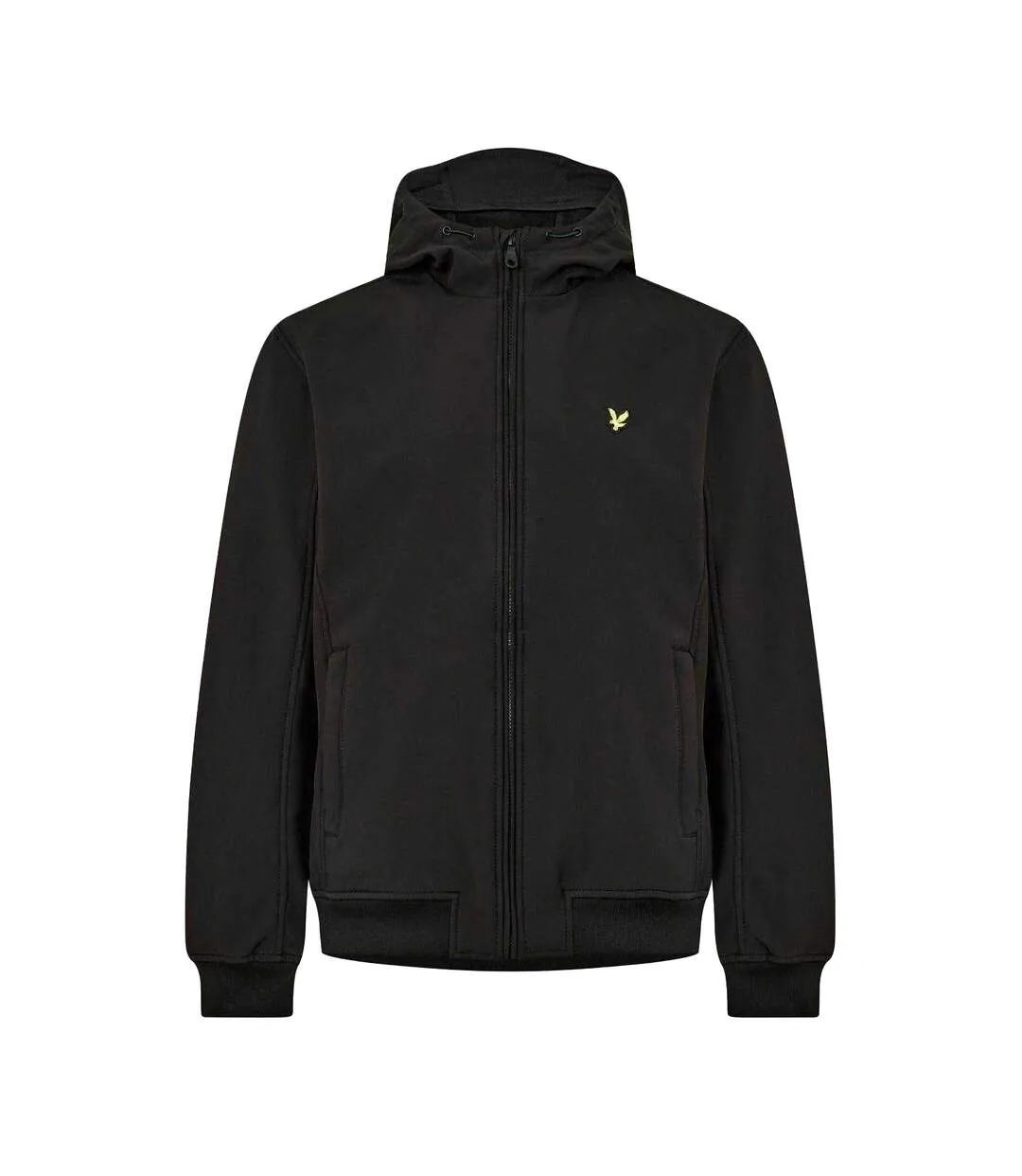 Mens Soft Shell Jacket Jet Black Lyle & Scott-2