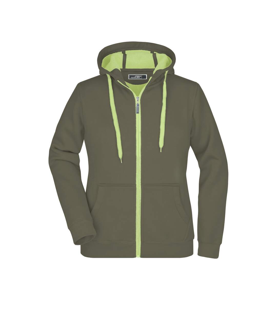 Veste Femme Olive Vert Citron James And Nicholson-1