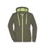 Veste Femme Olive Vert Citron James And Nicholson-1