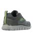 Mens track syntac coated leather trainers charcoal Skechers-2