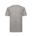 T-shirt Motif/style Uni Homme Beige Gris Russell Pure Organic-2