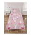Floral Reversible Duvet Cover Set Multicoloured Miffy-1