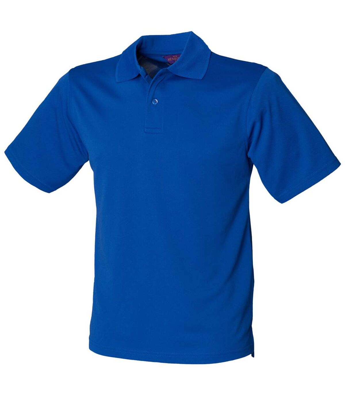 Henbury Mens Coolplus® Pique Polo Shirt (Navy)