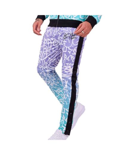 Jogging noir/violet homme project x graffiti - s