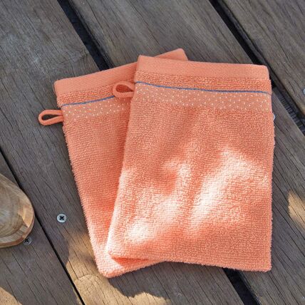 2 Gants de toilette
