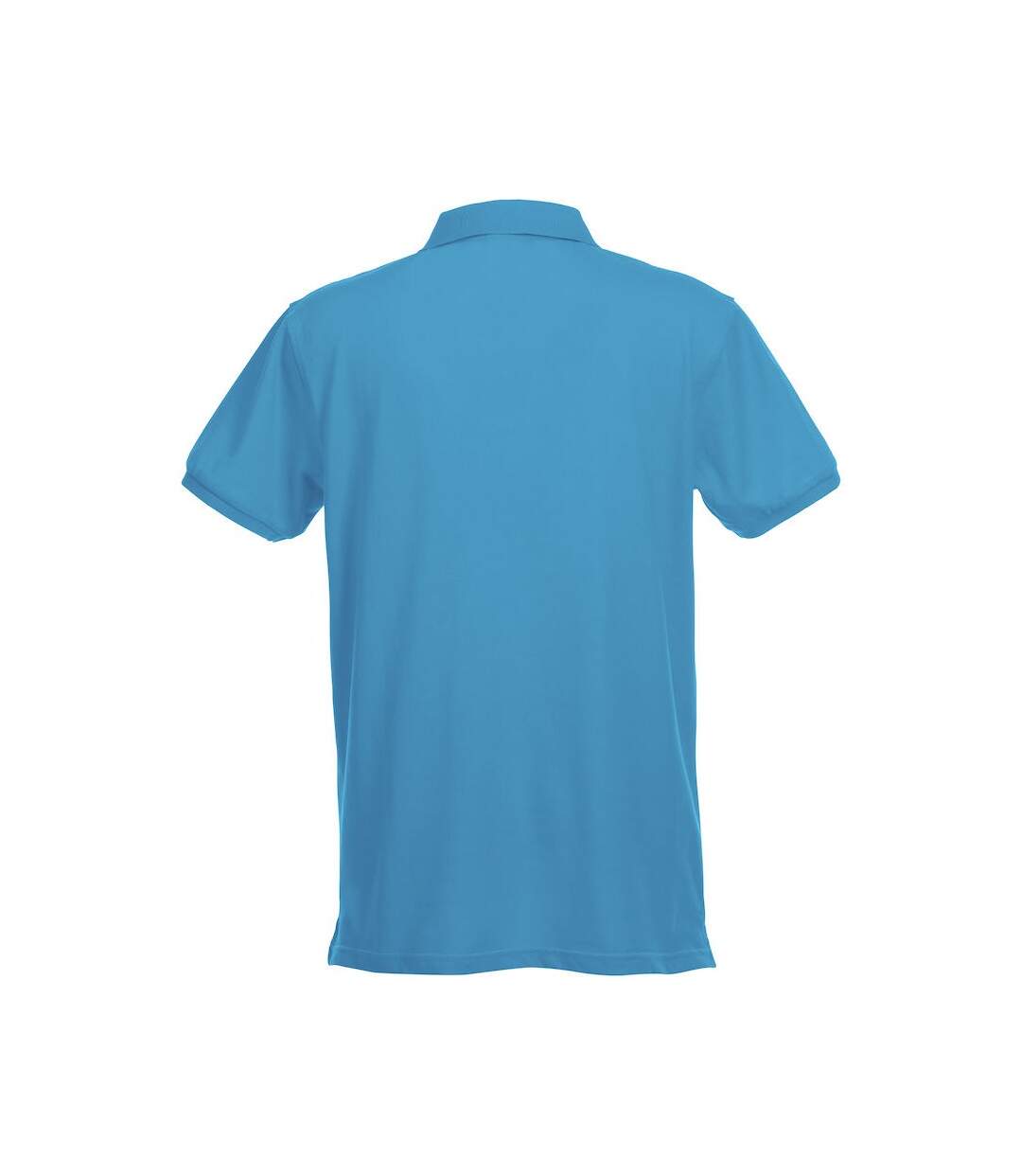 Polo premium homme turquoise vif Clique-2