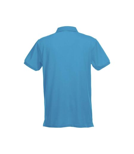 Clique Mens Premium Stretch Polo Shirt (Turquoise) - UTUB1029
