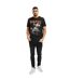 Mens Makaveli Tupac Shakur T-shirt Noir Mister Tee-1