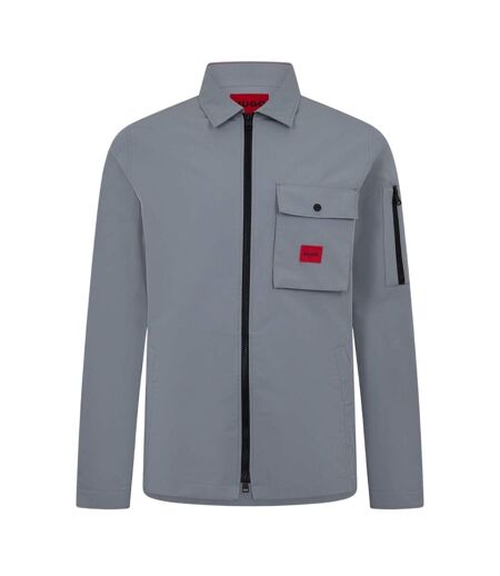 Surchemise Motif/style Logo Homme Gris Gris Hugo